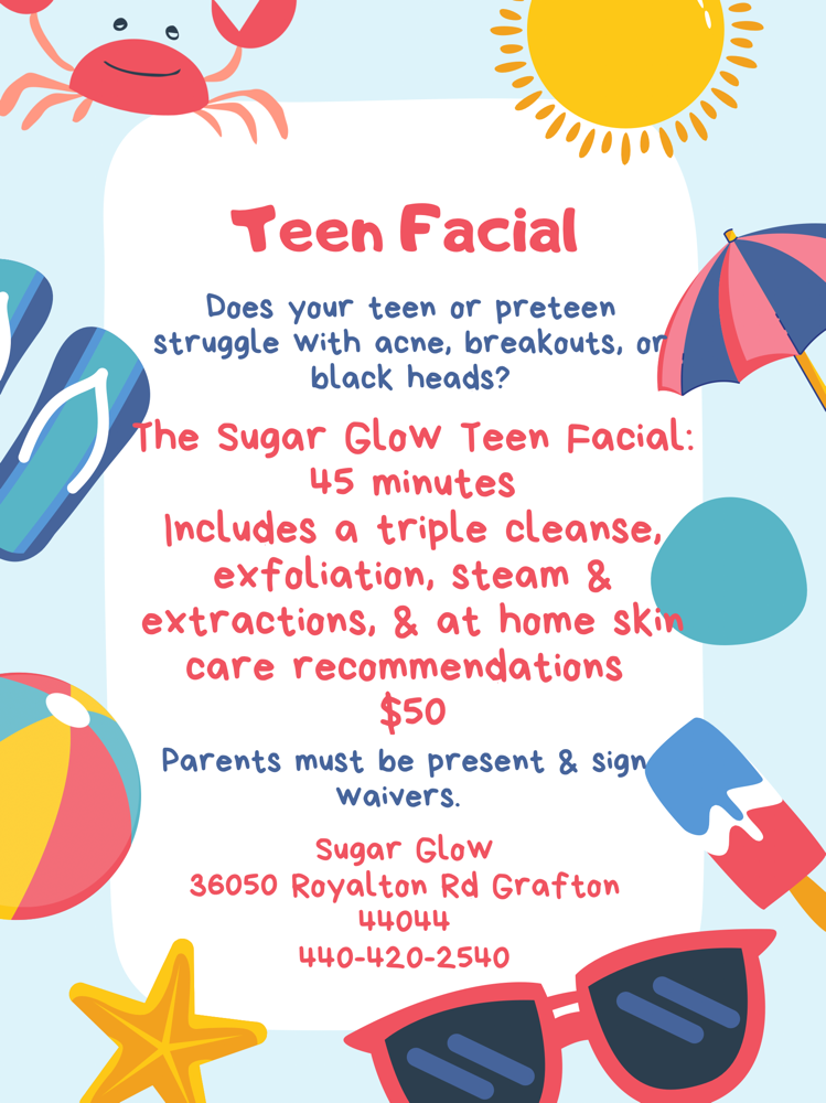 Sugar Glow Teen Facial