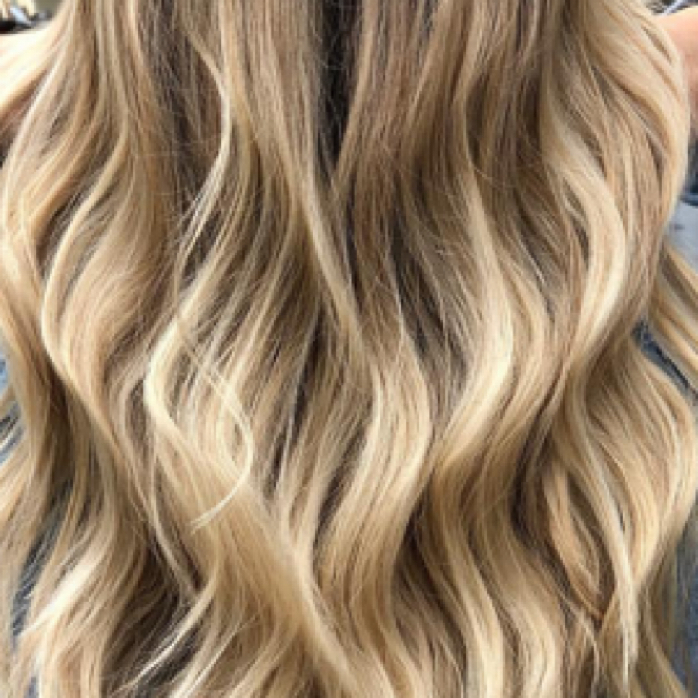 Partial Balayage at Blush Beauty Bar West Palm Beach in Wellington, FL