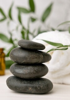 ADD ON:  Hot Stones at The Rest Stop Therapeutic Massage & Bodywork in Ellicott City, MD