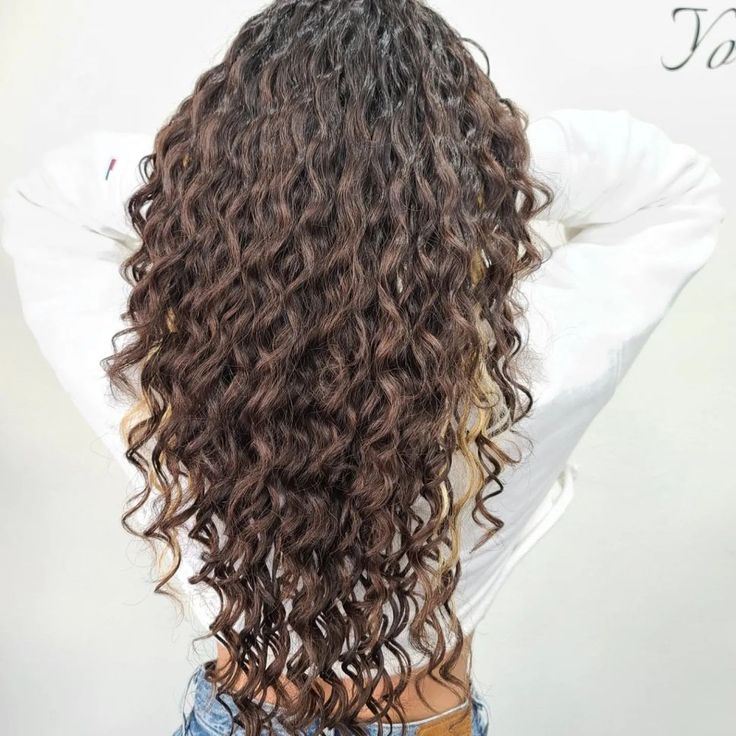 Spiral perm/long length perm