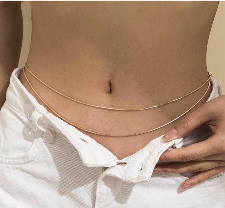 Permanent Belly Chain