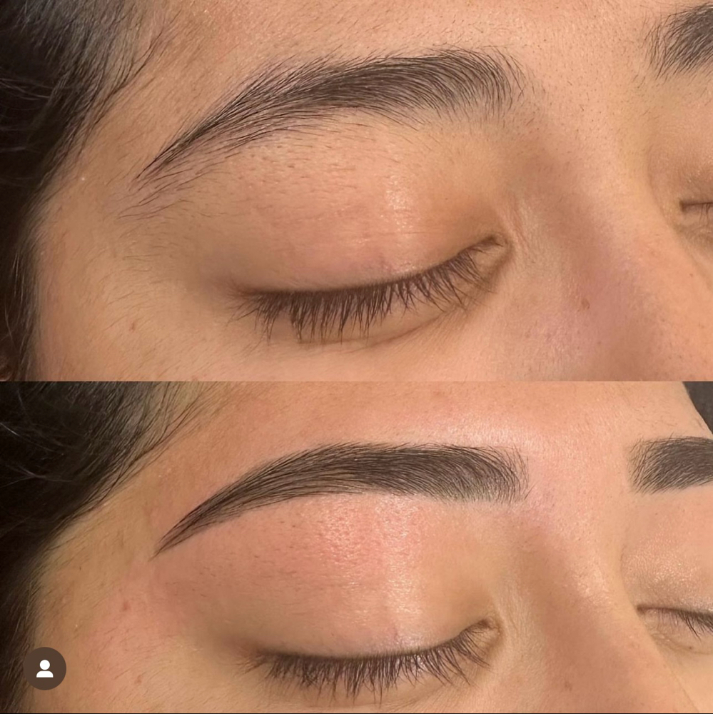 Brow Shaping + Tint