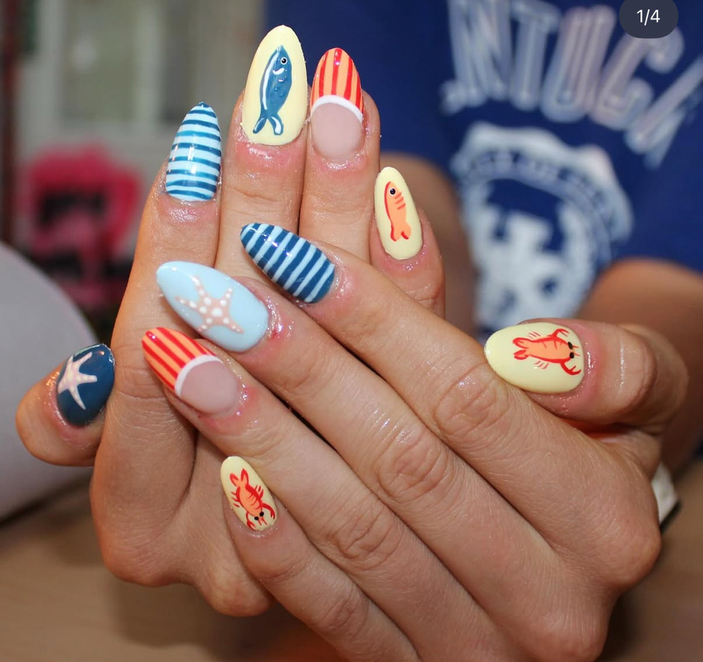 Acyrlic Fill at Nails by Layla in Murray, KY