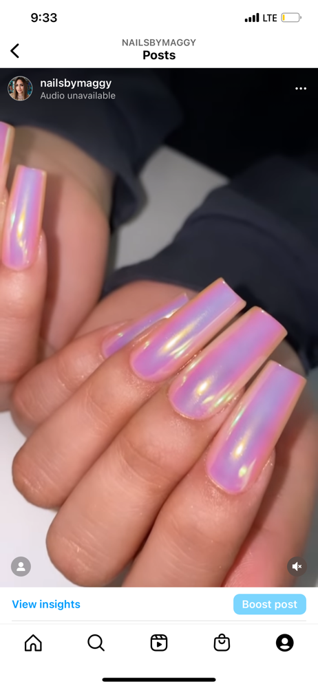 Chrome Nail Art