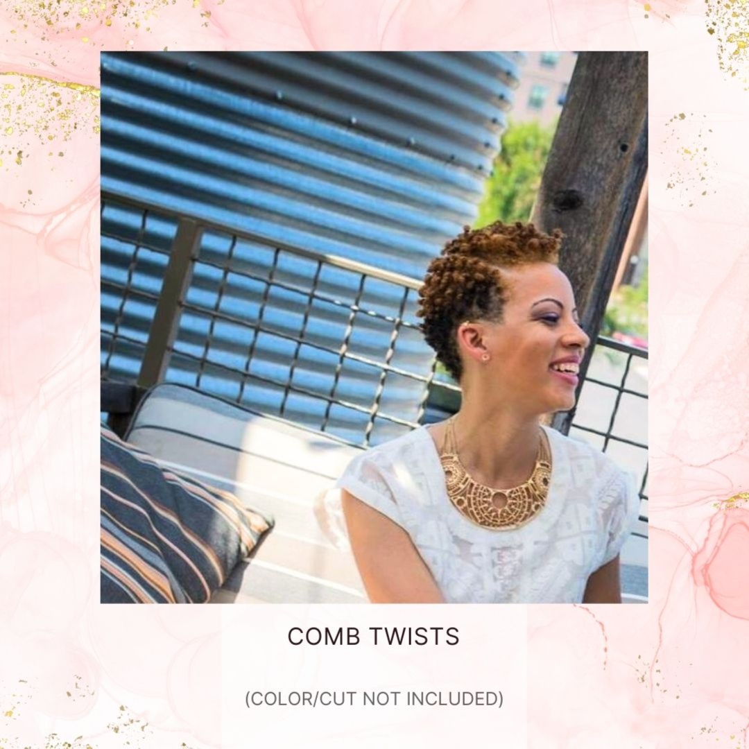 Comb Twists/Flat  2-Strand Combo