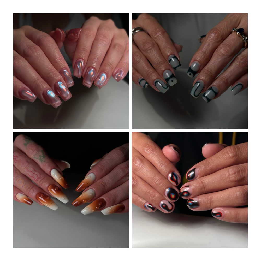 Tier 2 Nail Art at Unica Nail Bar in Miramar, FL