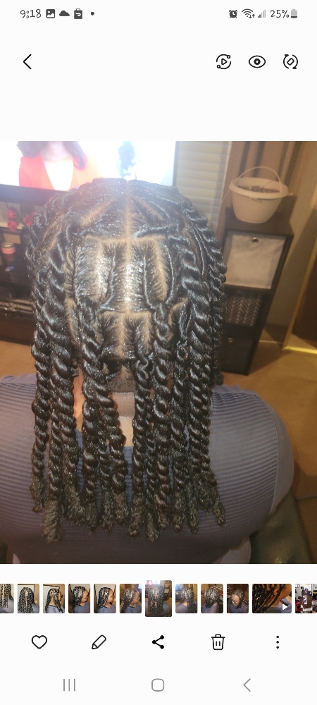 Invisible Locs at Goddess Creations By Mika, LLC in Starkville, MS