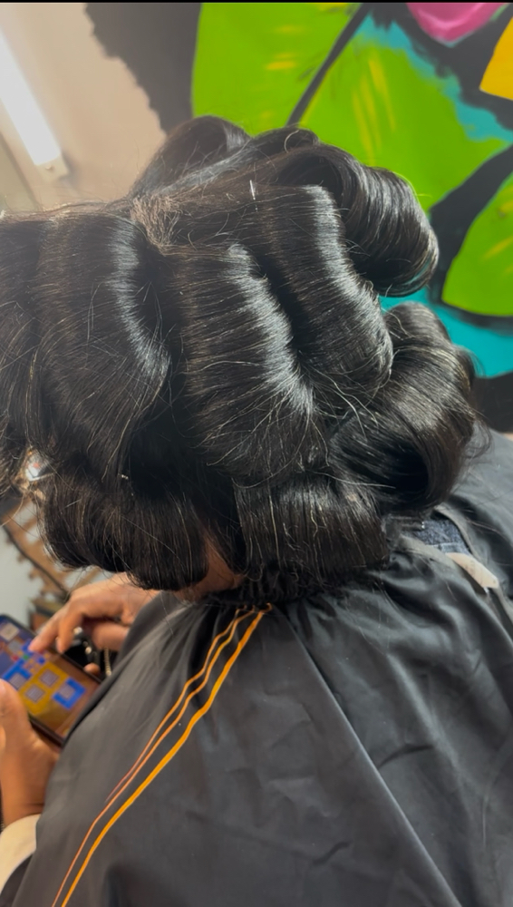 ADD ON *Pinned Curls