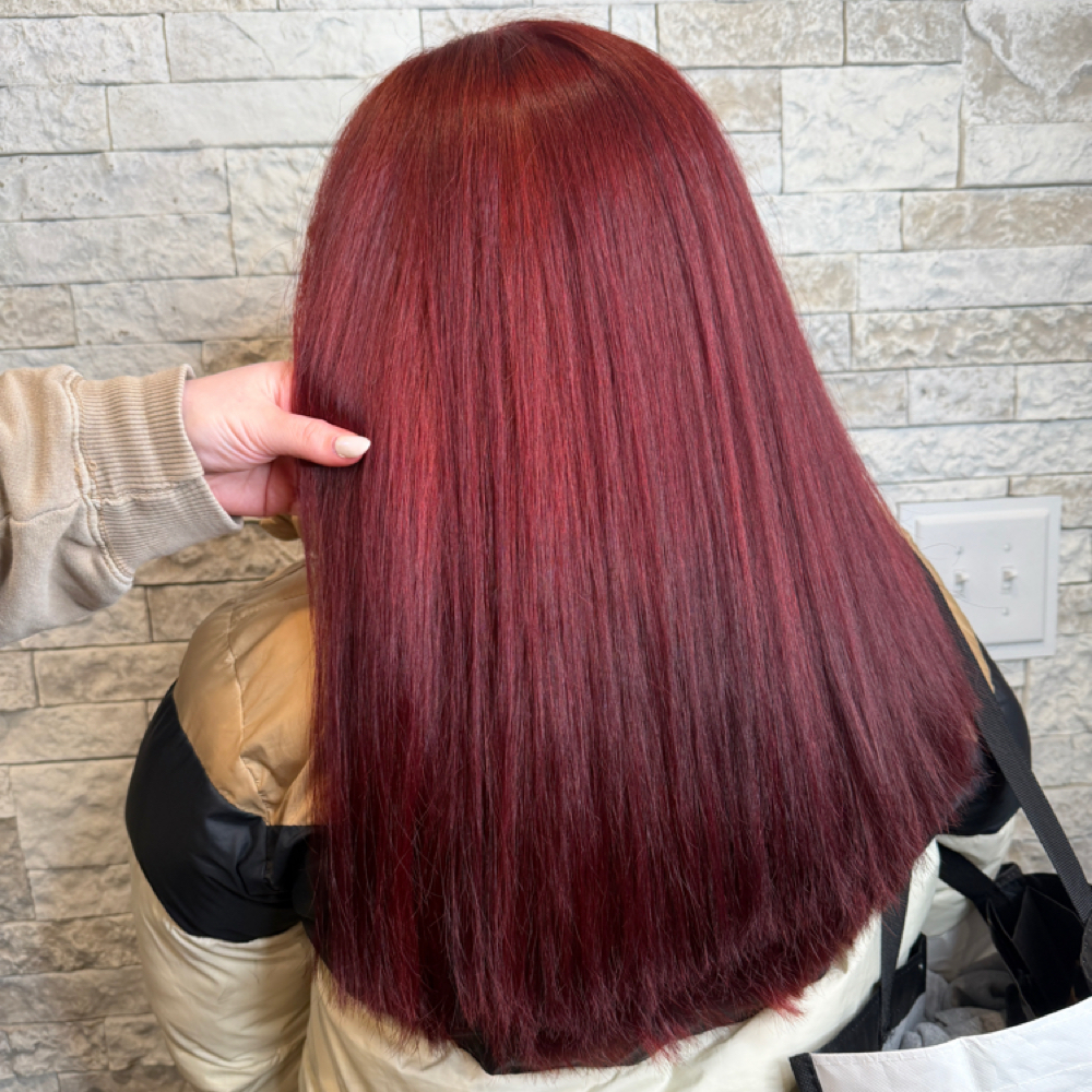 All Over Color at Hair & Nails By Han in Marion, OH
