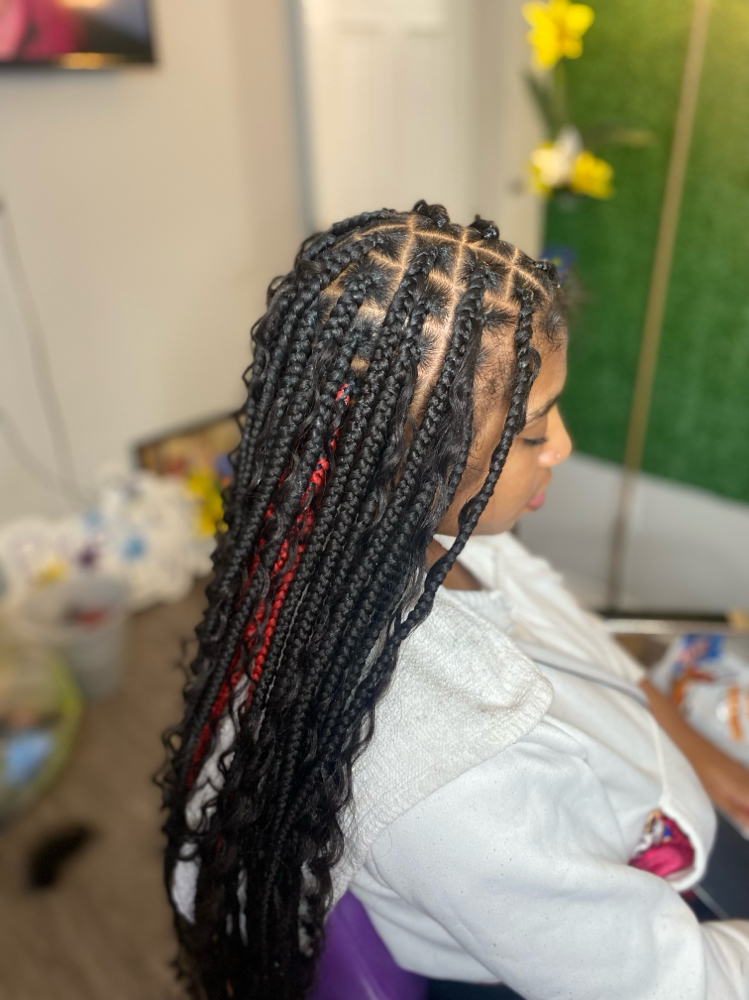 Med Boho (HUMAN HAIR ADDED)