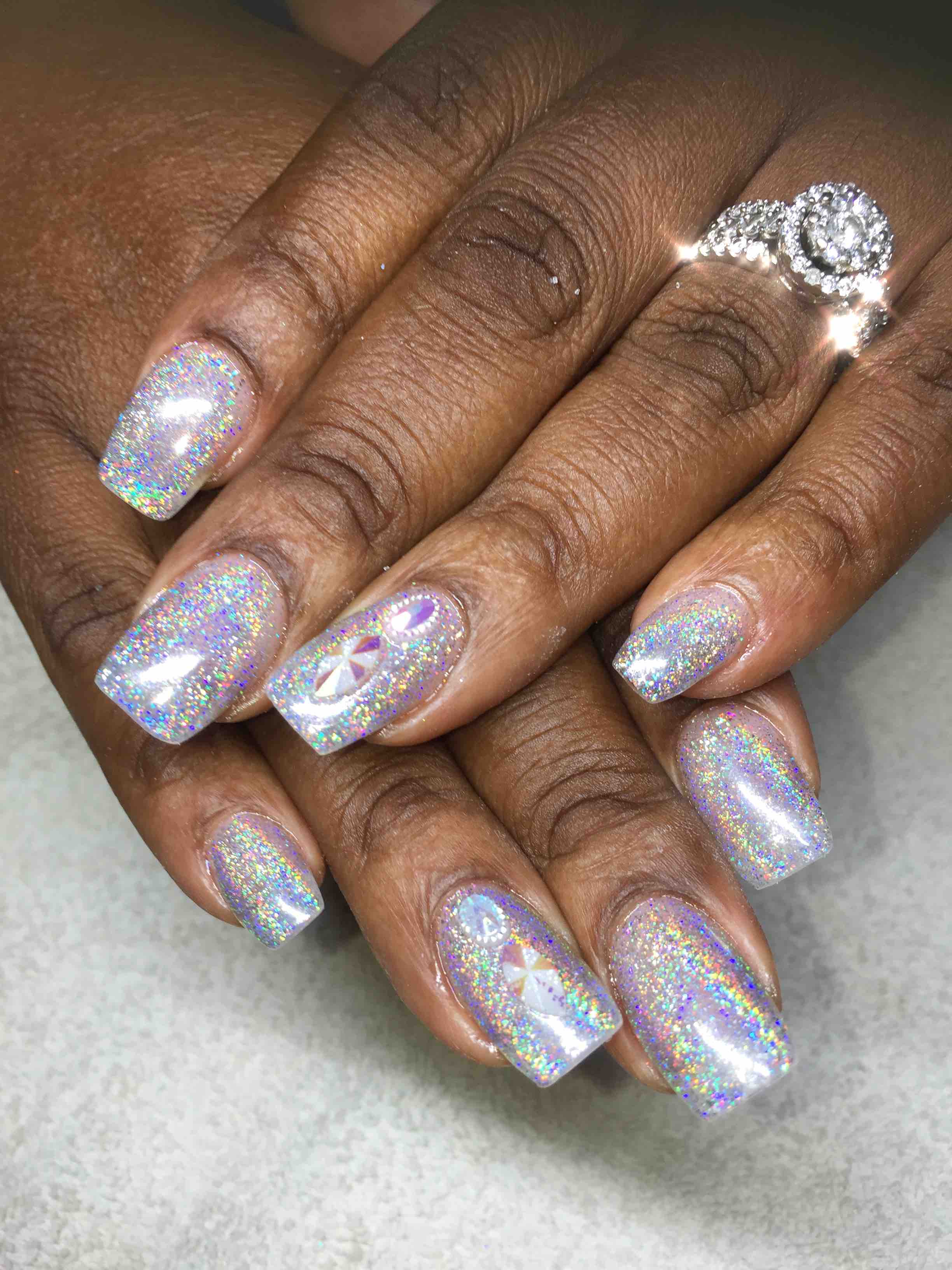 Enhancement Nail Removal w/Manicure