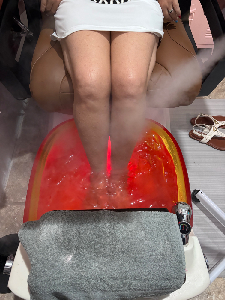luxury spa pedicure at Get Frosted lux Spa in Wauchula, FL
