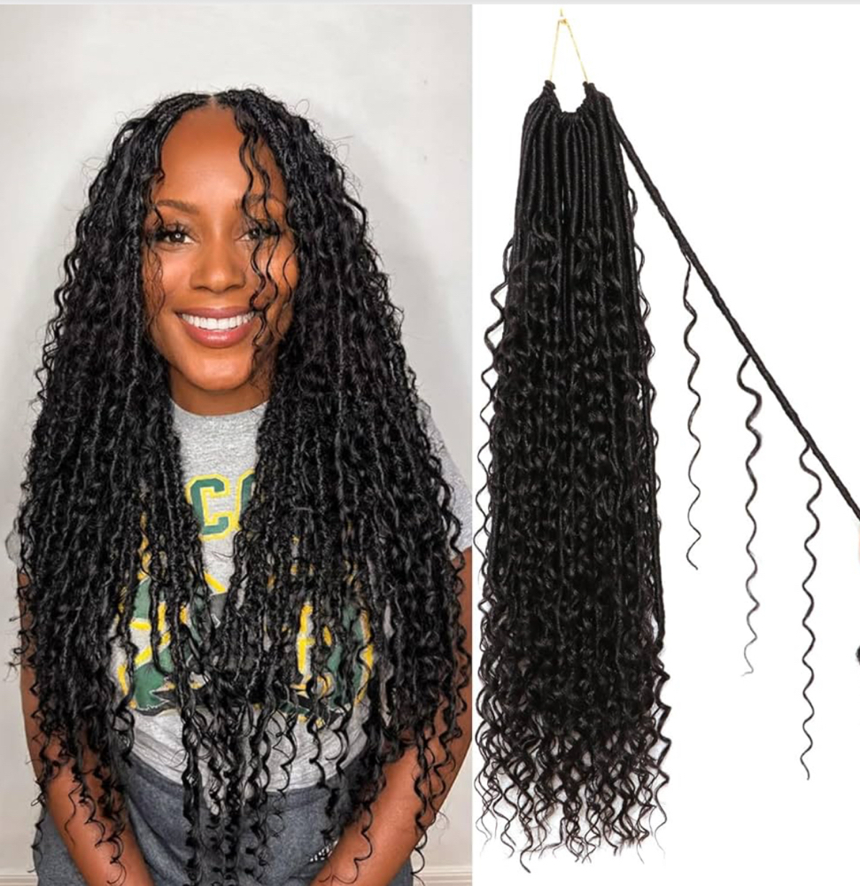 Goddess Faux Locs