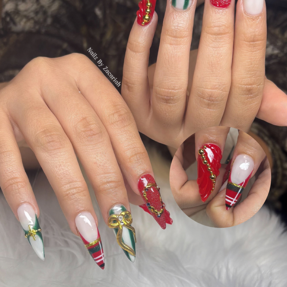Soft Gel Long at Nailz By Zacariah in Burlington, IA