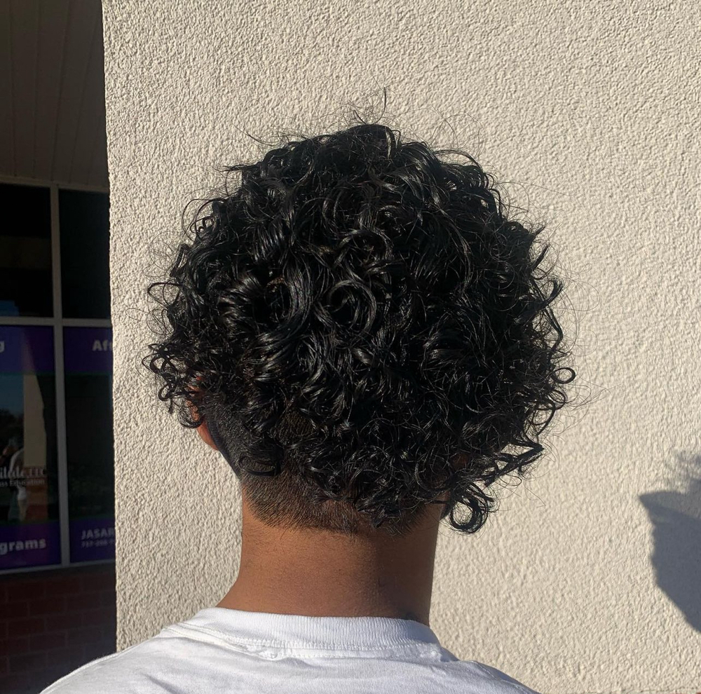 Short Length Hair Perm