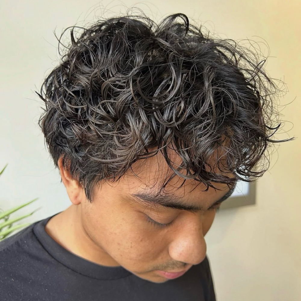 Short Length Hair Perm at The Glam Edge in Chesapeake, VA