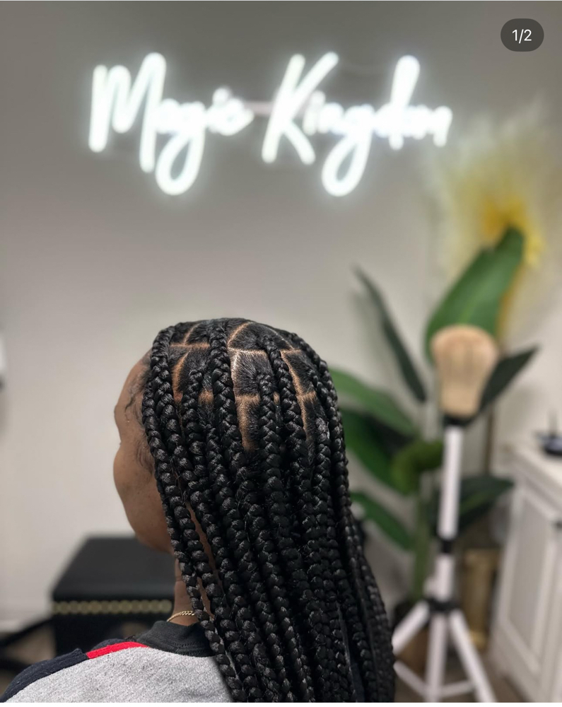 Jumbo Knotless Braids
