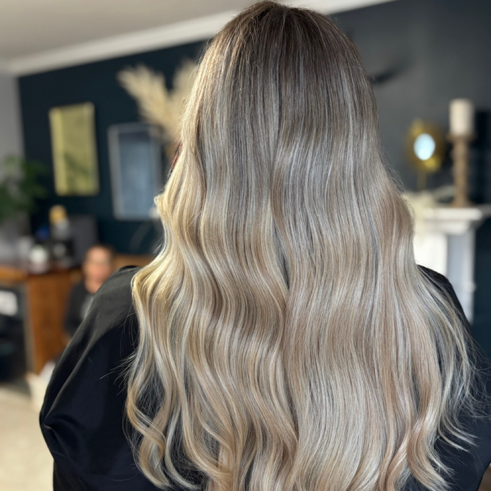 Custom Lived In Blonde at Hairxwaverly in Rock Hill, SC
