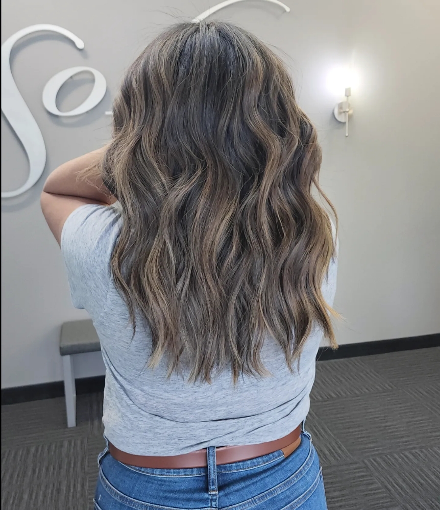 Partial Balayage Or Partial Foil