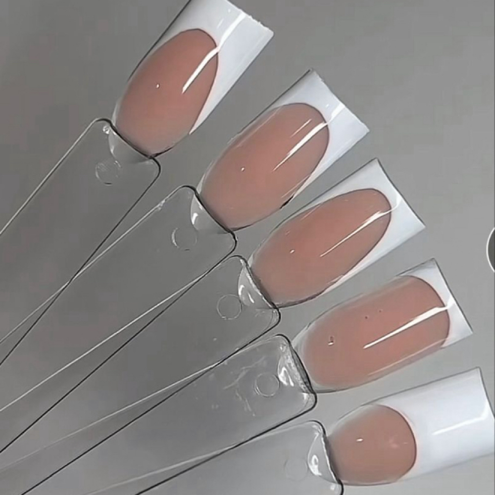 French One Color at Dream Nails By Katterine in Corona, NY