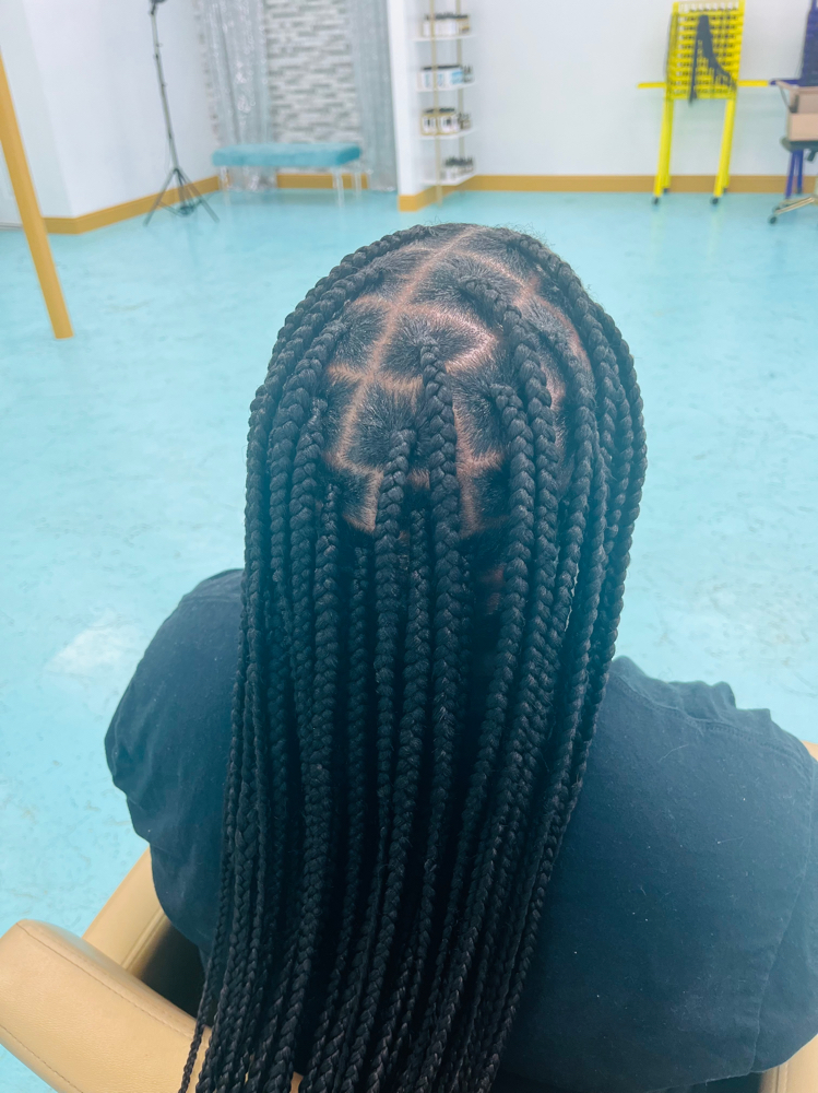 Large Box Braids at Sue’sGiftedHands in Midlothian, VA