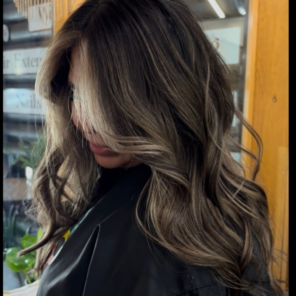 Custom Partial Highlight at Lexi’s house of hair in Pinetop-Lakeside, AZ