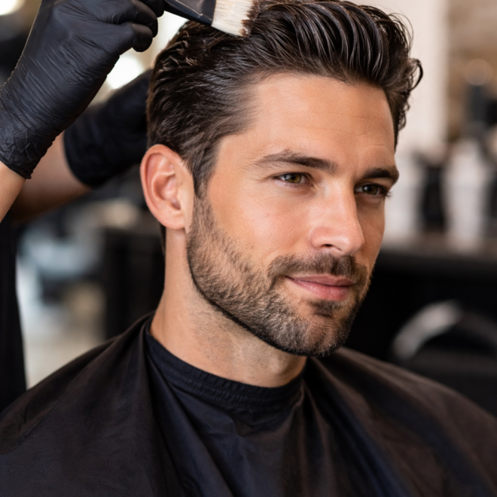 Mens color at Fades and Flow by Nicole LLC in Mount Pleasant, WI