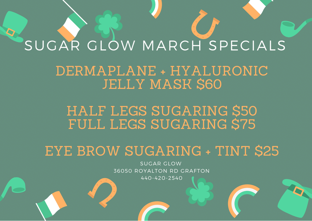 🍀Dermaplane + Hyaluronic Jelly Mask