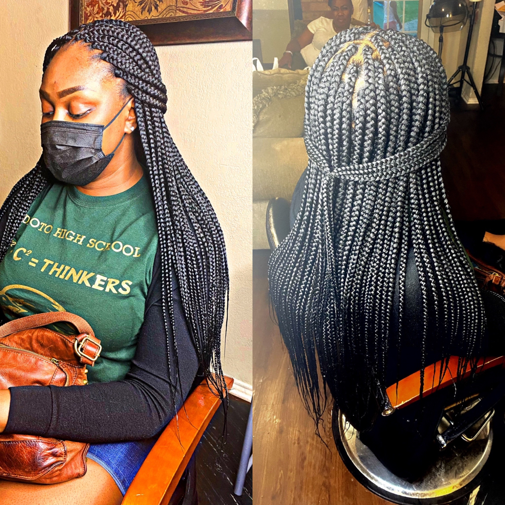 Small Boxbraids  (longlength