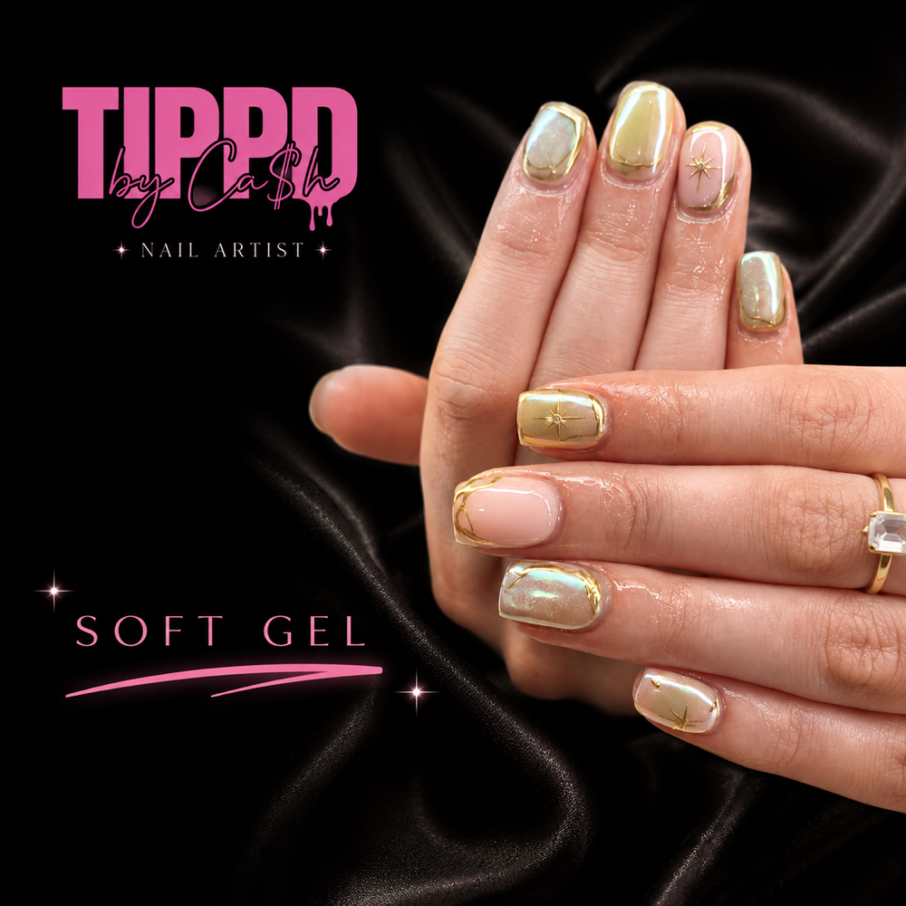 Structured Soft Gel Overlay at TippdByCash in Hoover, AL