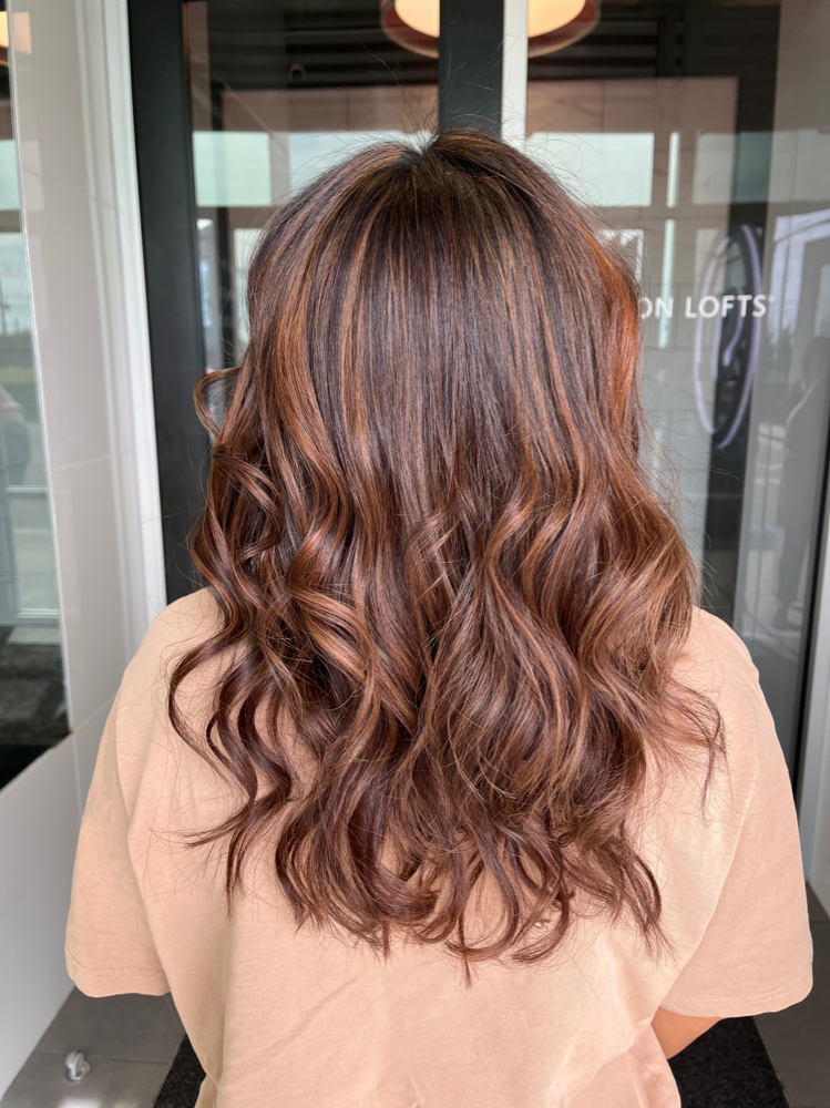 Partial Balayage & Haircut/Style