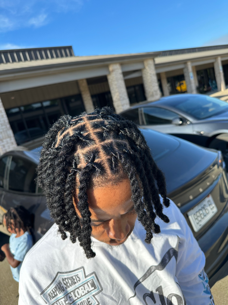Loc Maintenance with 2 Strand Twist at AWLocs in Jonesboro, AR