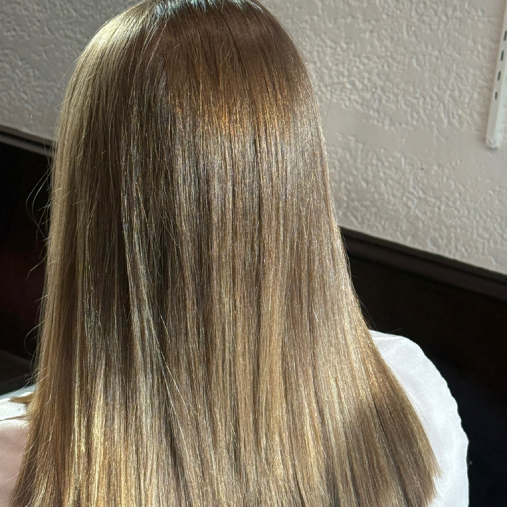 Hair Glossing Treatment at Tiffany’s Beauty & Co. in Brookfield, WI