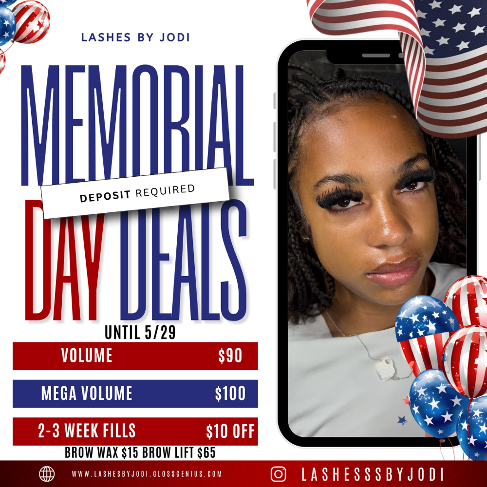 FLASH SALE UNTIL 5/29 at Lashes By Jodi in Lubbock, TX