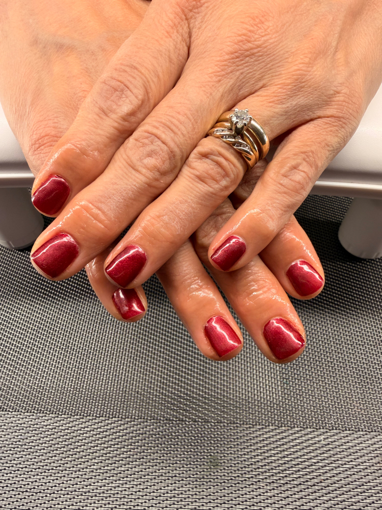 Gel Mani at Nails By Ariona in carrollton, OH
