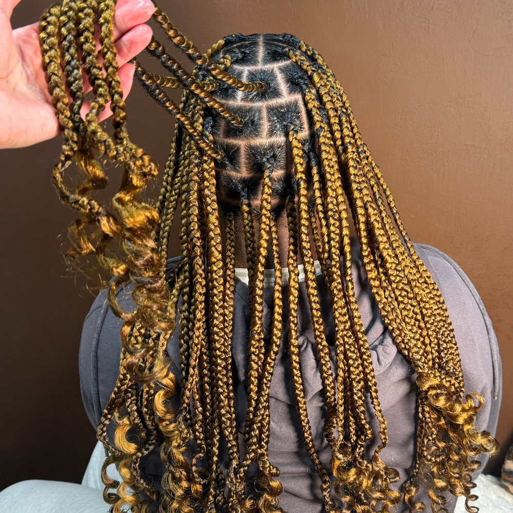 Knotless Braids (Large) at Diliaspecialtouch LLC in Dracut, MA
