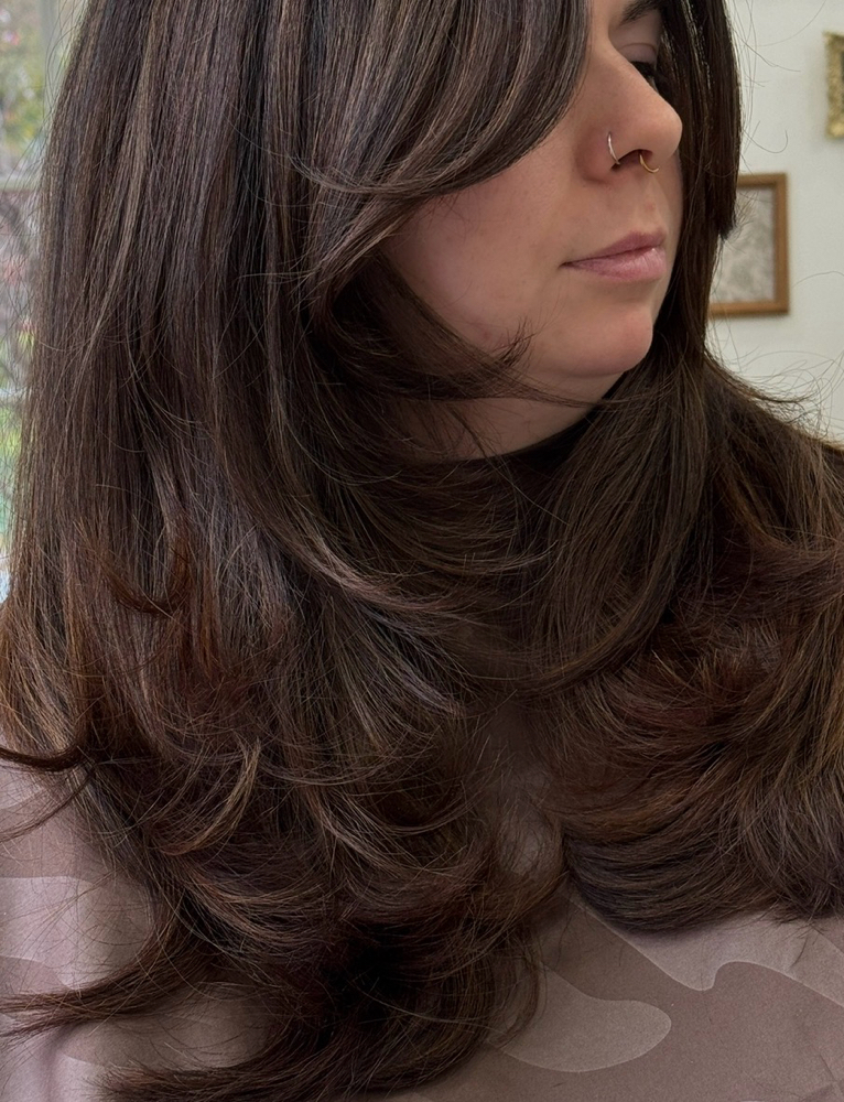 Blowout at Lived In Hair Lounge in Manheim, PA