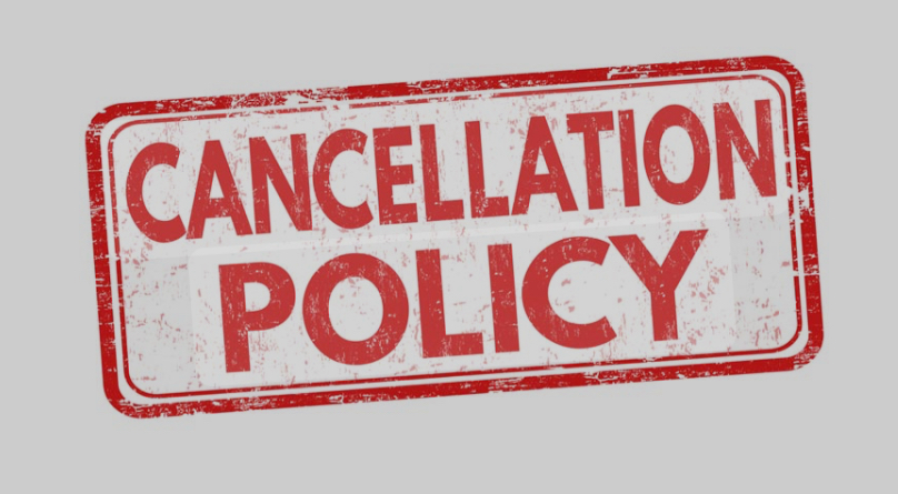 Cancellation/ No Show Policy