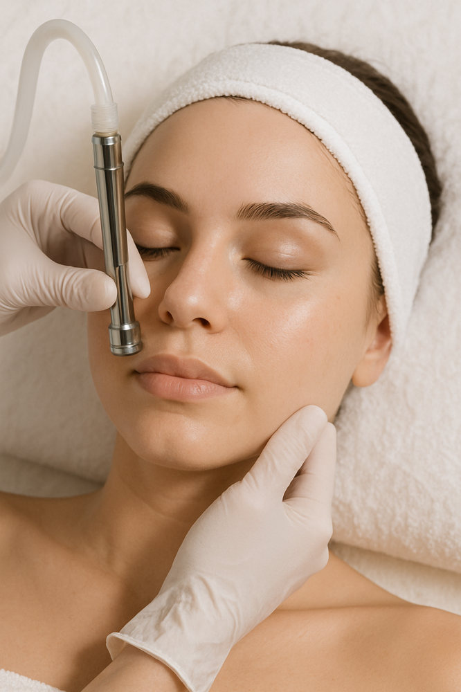 Microderm facial at Monarch Esthetics in Glenview, IL