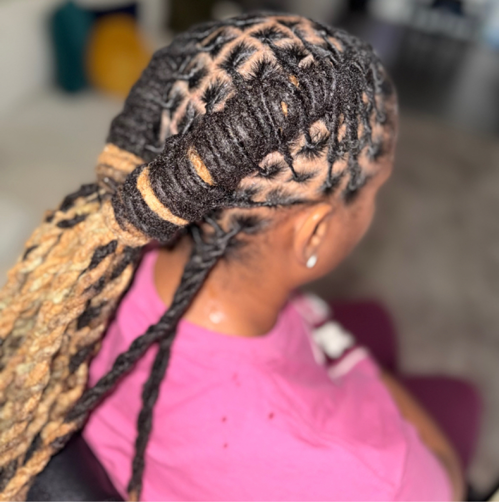 Wash + Retwist + Style at LocsByNeci in Phoenix, AZ