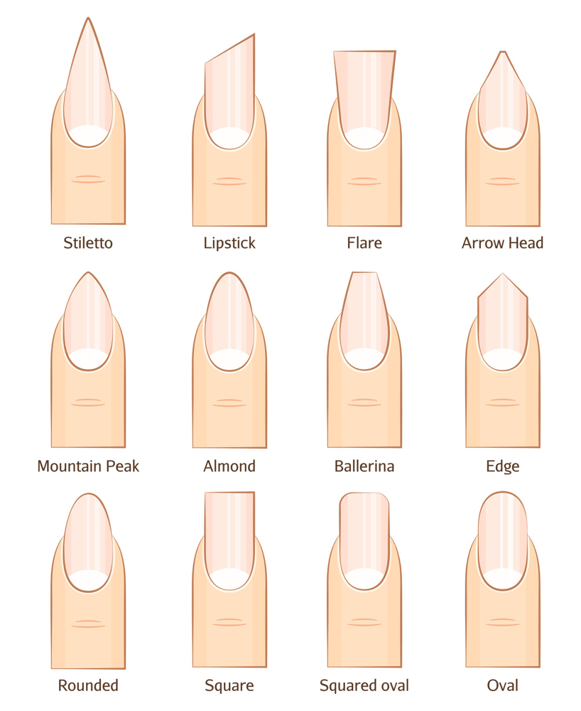 Coffin/Almond/Stilleto