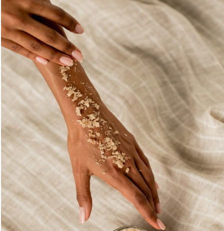 Sugar Scrub Hand Massage