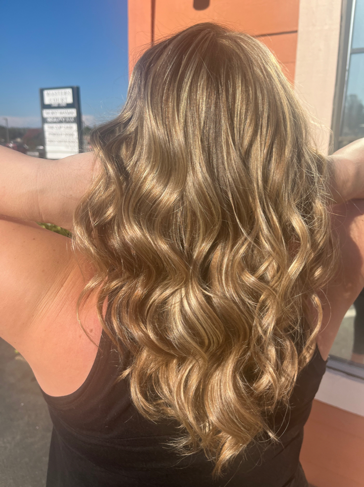Full Highlight + Blowdry + Cut