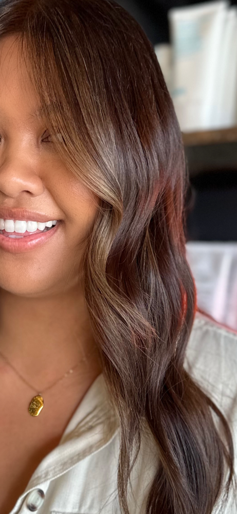 mini balayage/highlight