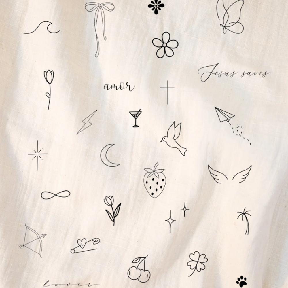 Tiny Tattoos at Chosen Tattoos in New Albany, IN