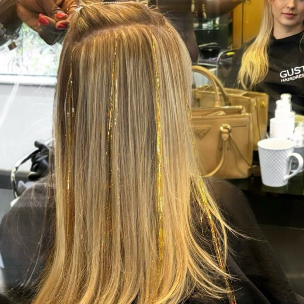 Tinsel at BKStyles in Marshall, MI