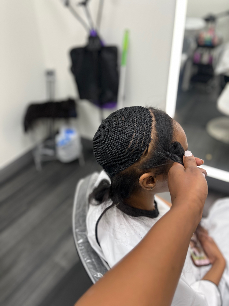 Flip Over Sew In at Jaidoesmyhair in Las Vegas, NV