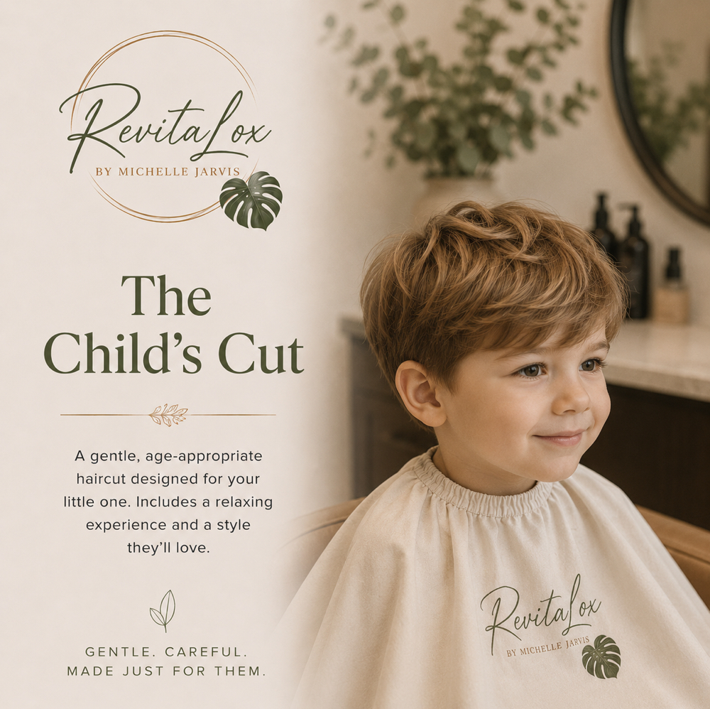THE CHILD CUT at RevitaLox Beauty/ Michelle Jarvis in Delaware, OH