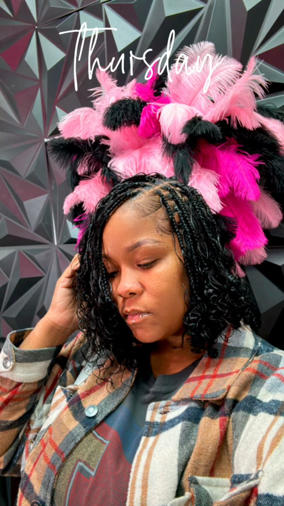 Medium boho bob