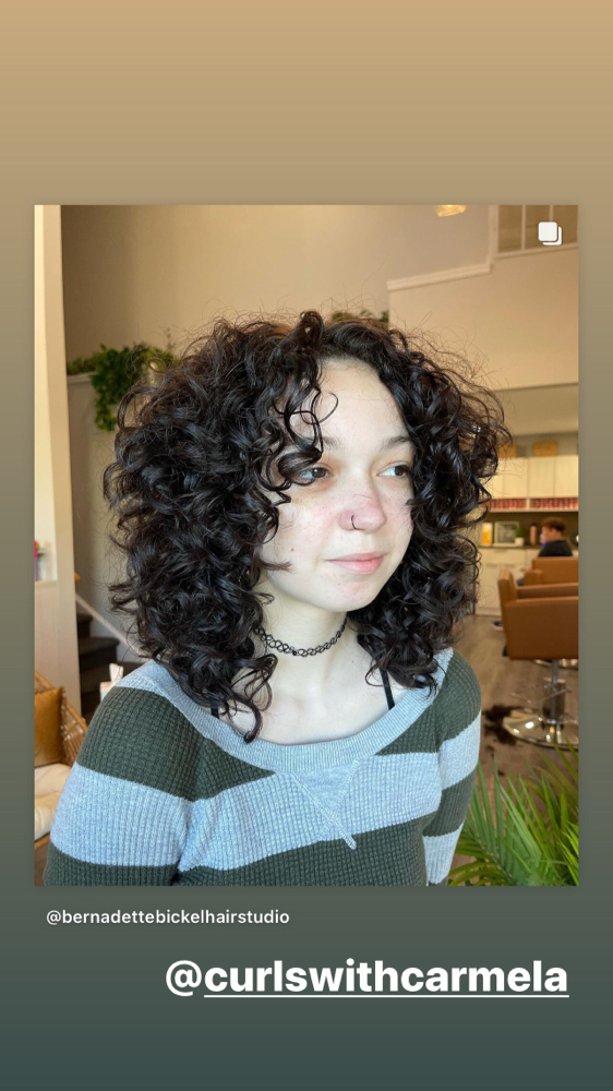 Customized Curly Haircut